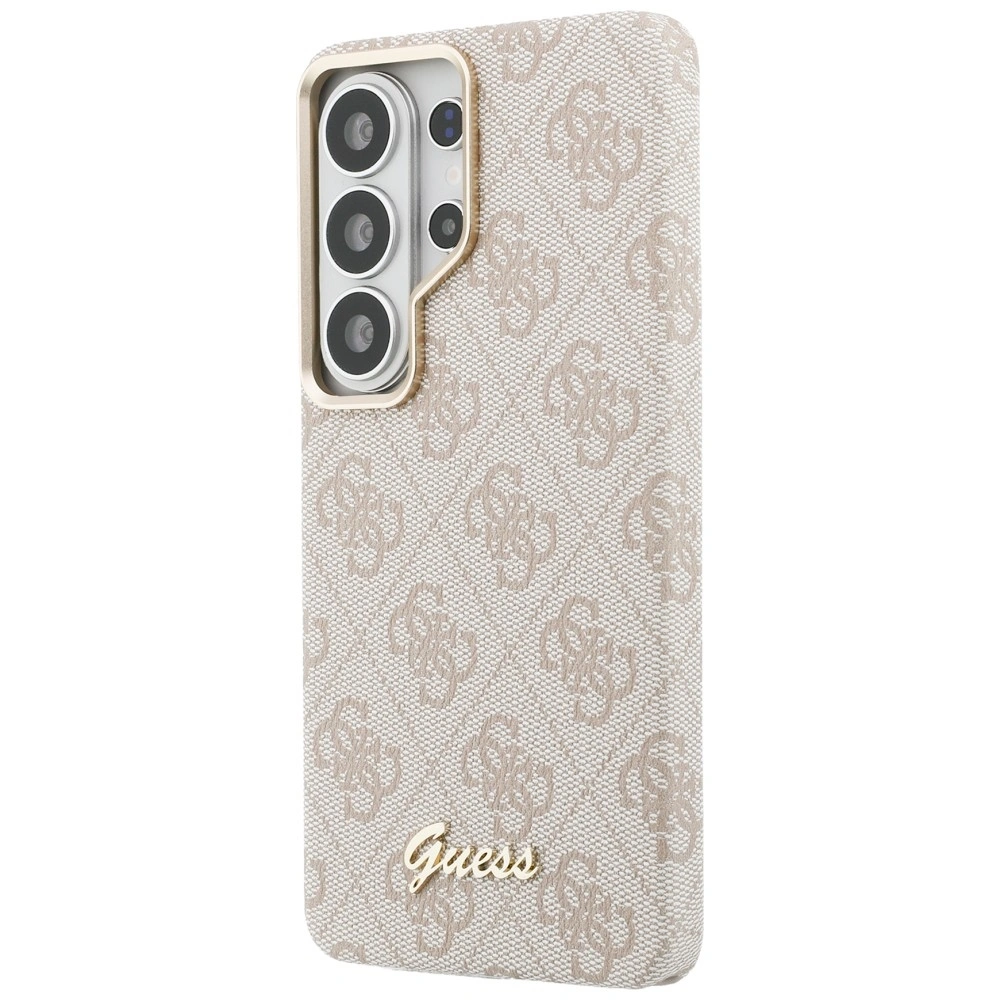 Kryt Guess 4G Script MagSafe Samsung Galaxy S26 Ultra pink