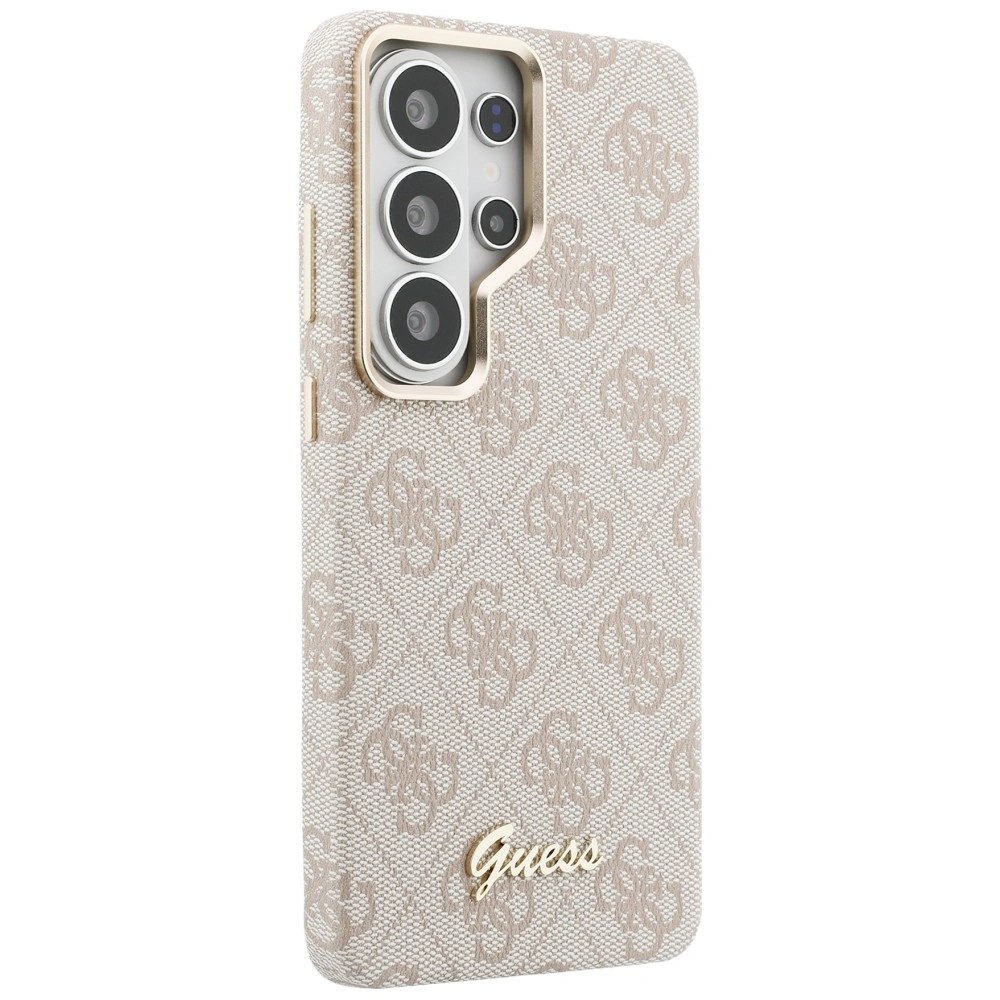 Kryt Guess 4G Script MagSafe Samsung Galaxy S26 Ultra pink