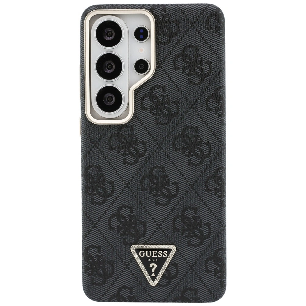 Kryt Guess 4G Triangle Logo MagSafe Samsung Galaxy S26 Ultra black