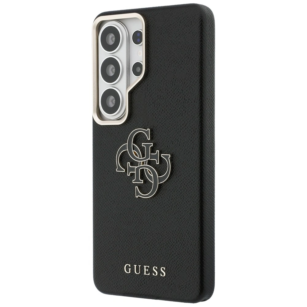 Kryt Guess Grained Big 4G Metal Logo Samsung Galaxy S26 Ultra black