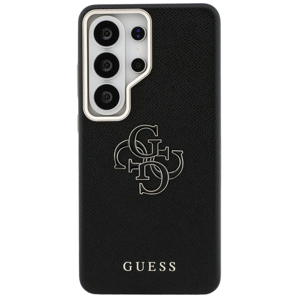 Kryt Guess Grained Big 4G Metal Logo Samsung Galaxy S26 Ultra black