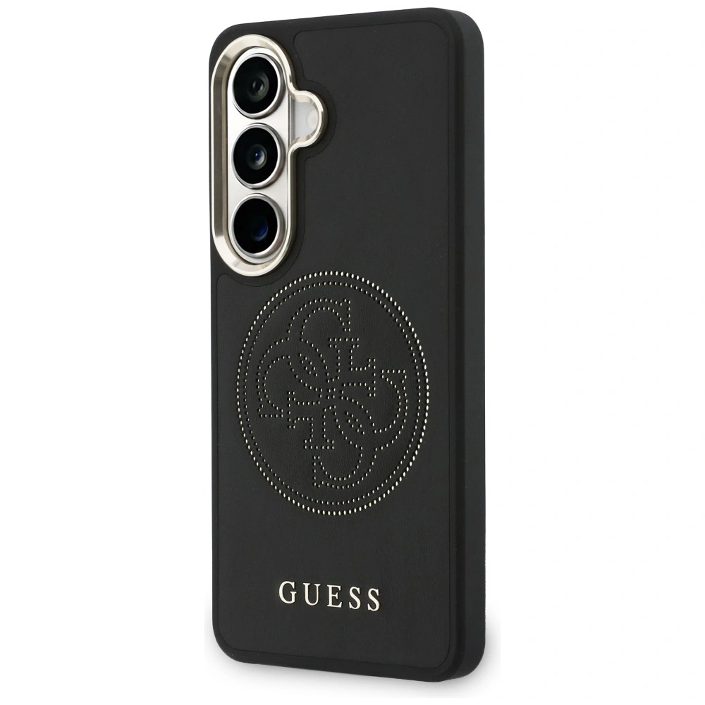 Kryt Guess Perforated Logo MagSafe Samsung Galaxy S26 black