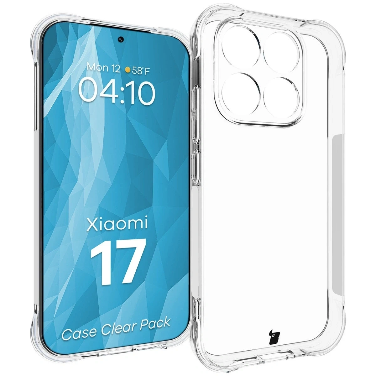 Kryt Bizon Case Clear Pack Xiaomi 17