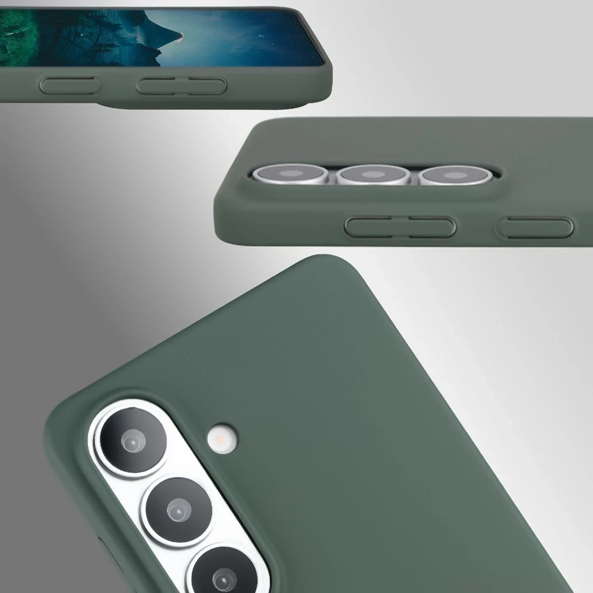 Kryt Bizon Case Lupka Samsung Galaxy S26 green