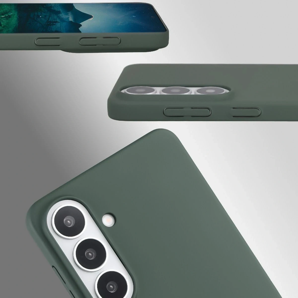 Kryt Bizon Case Lupka Samsung Galaxy S26+ Plus green