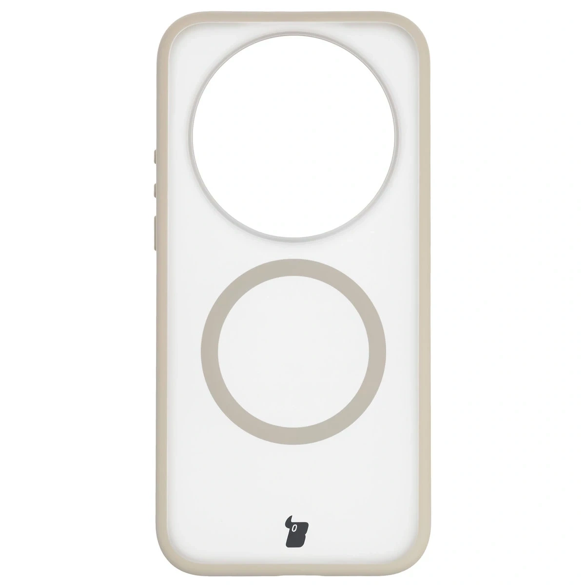 Kryt Bizon Case MatteO Magnetic Xiaomi 17 Ultra smoky beige