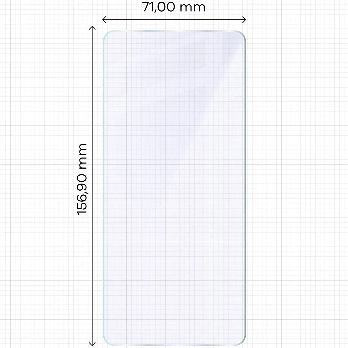 Ochranné sklo Bizon Glass Mule Duo Motorola Edge 70 [2 PACK]