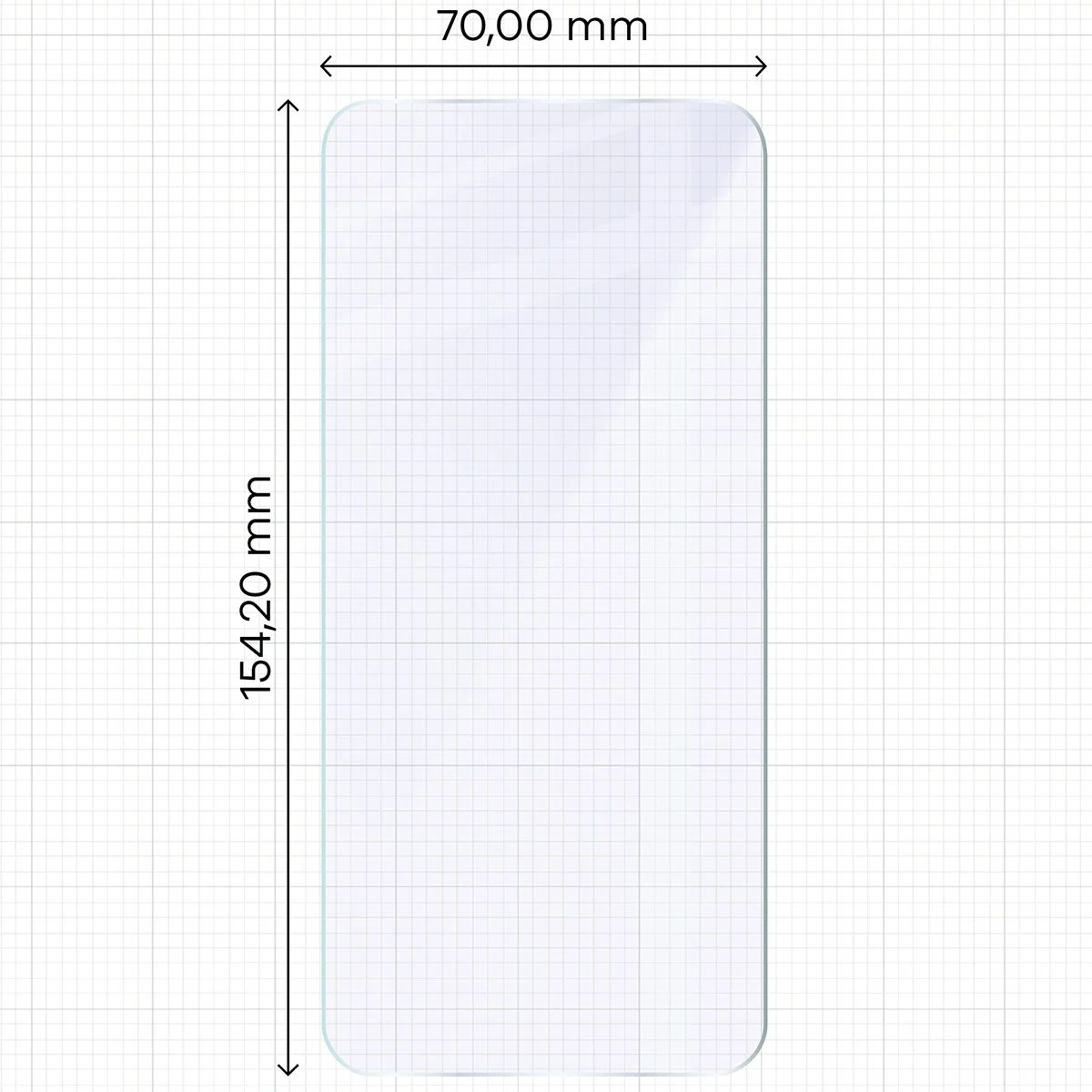 Ochranné sklo Bizon Glass Mule Duo Oppo Reno 14 [2 PACK]