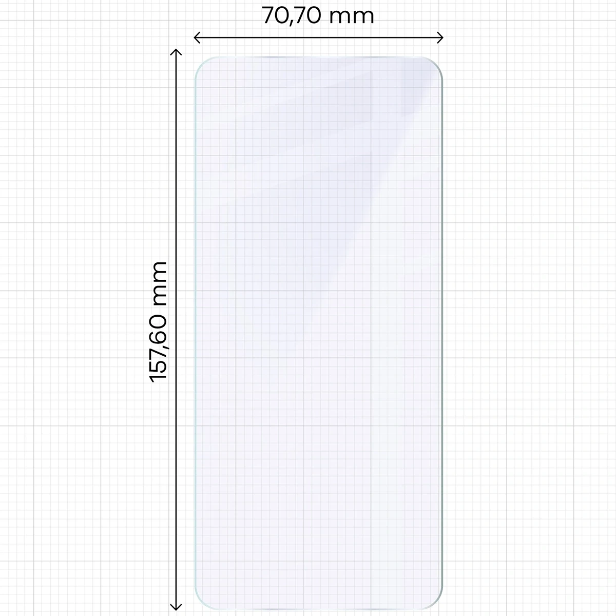 Ochranné sklo Bizon Glass Mule Duo Nothing CMF Phone 2 Pro [2 PACK]