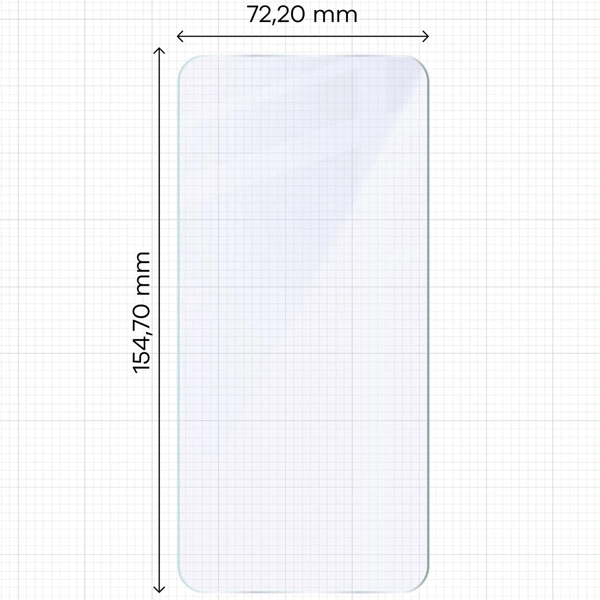 Ochranné sklo Bizon Glass Mule Duo Samsung Galaxy S25 Edge [2 PACK]