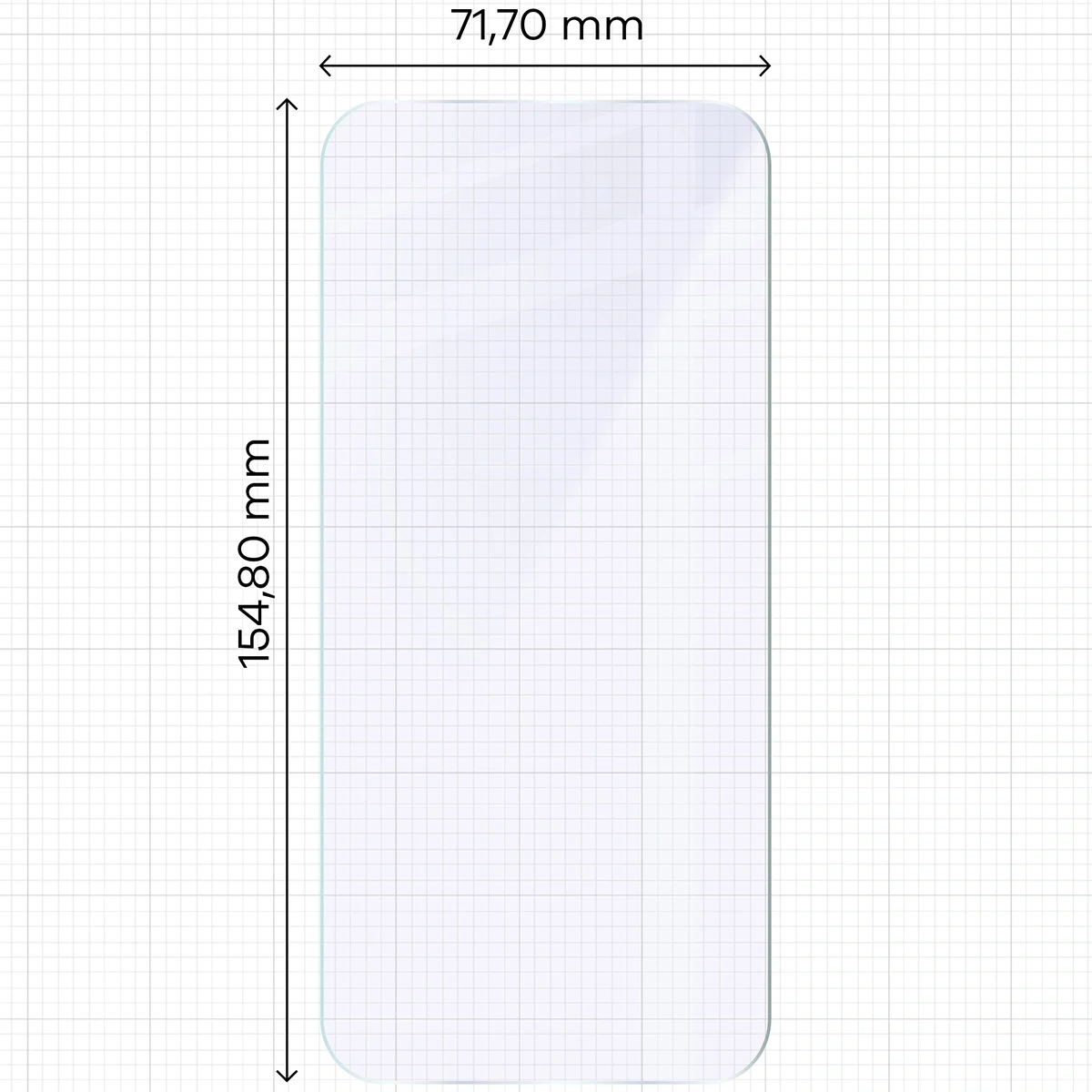 Ochranné sklo Bizon Glass Mule Duo Apple iPhone 16 Plus [2 PACK]
