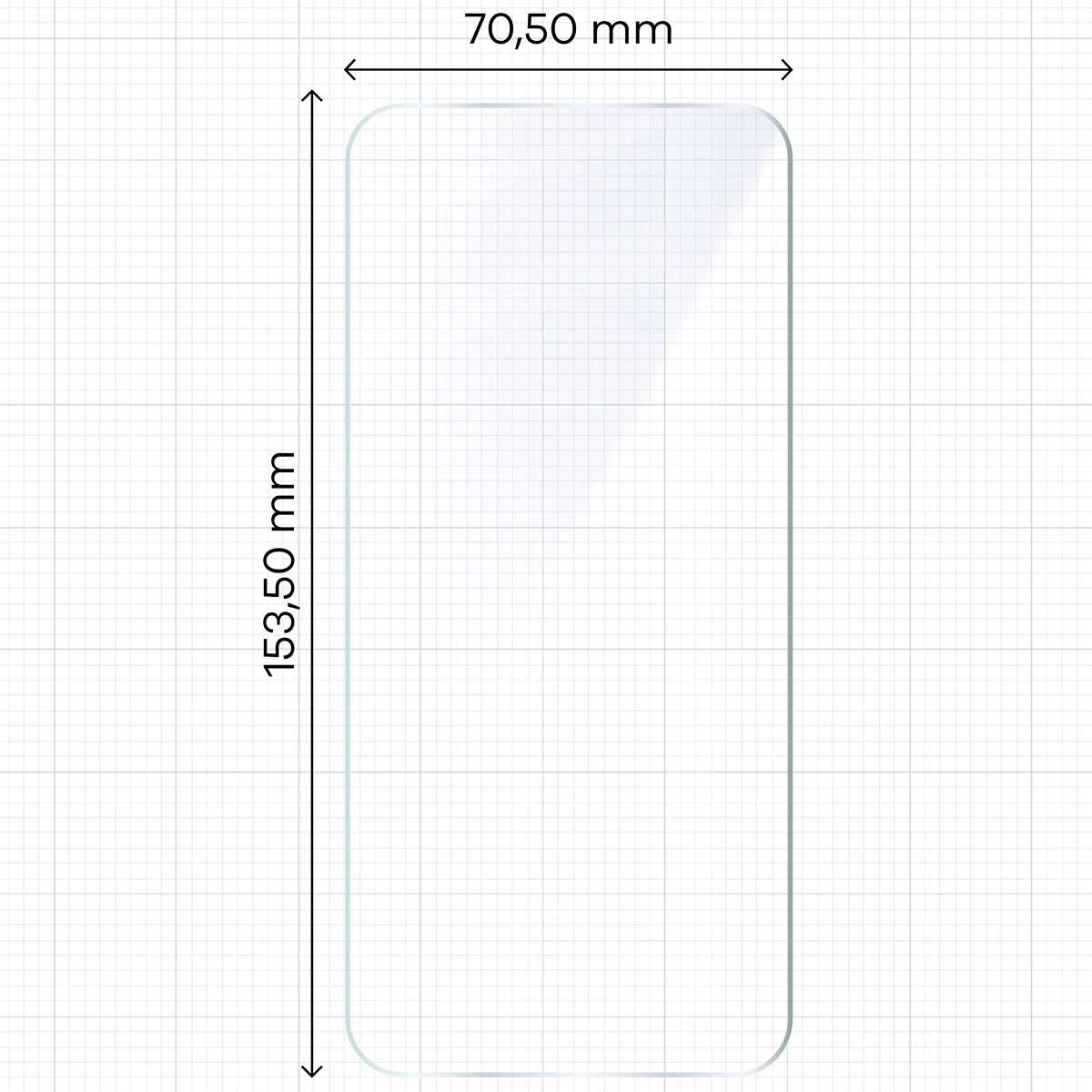 Ochranné sklo Bizon Glass Mule Duo Oppo A6 Pro 5G [2 PACK]
