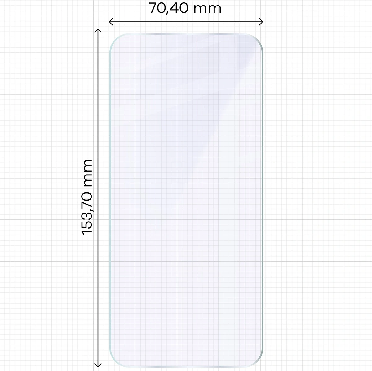 Ochranné sklo Bizon Glass Mule Duo Oppo Find X9 [2 PACK]