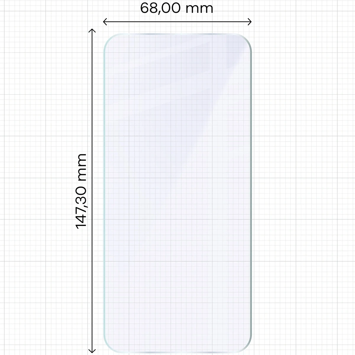 Ochranné sklo Bizon Glass Mule Duo Oppo Reno 15 Pro [2 PACK]