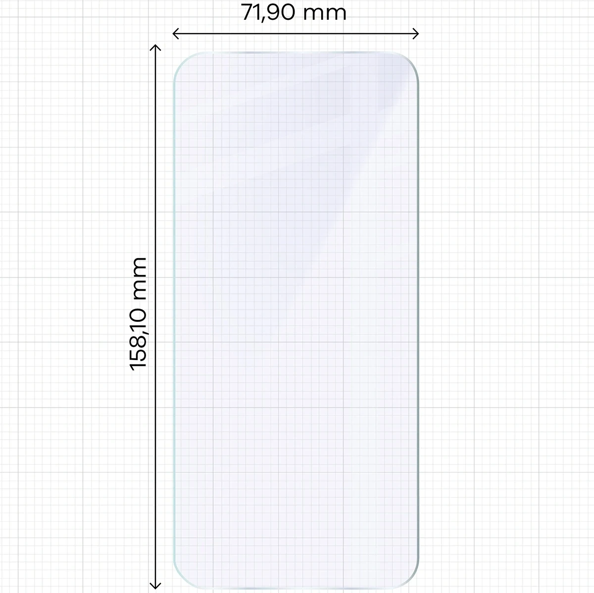 Ochranné sklo Bizon Glass Mule Duo Google Pixel 10 Pro XL [2 PACK]