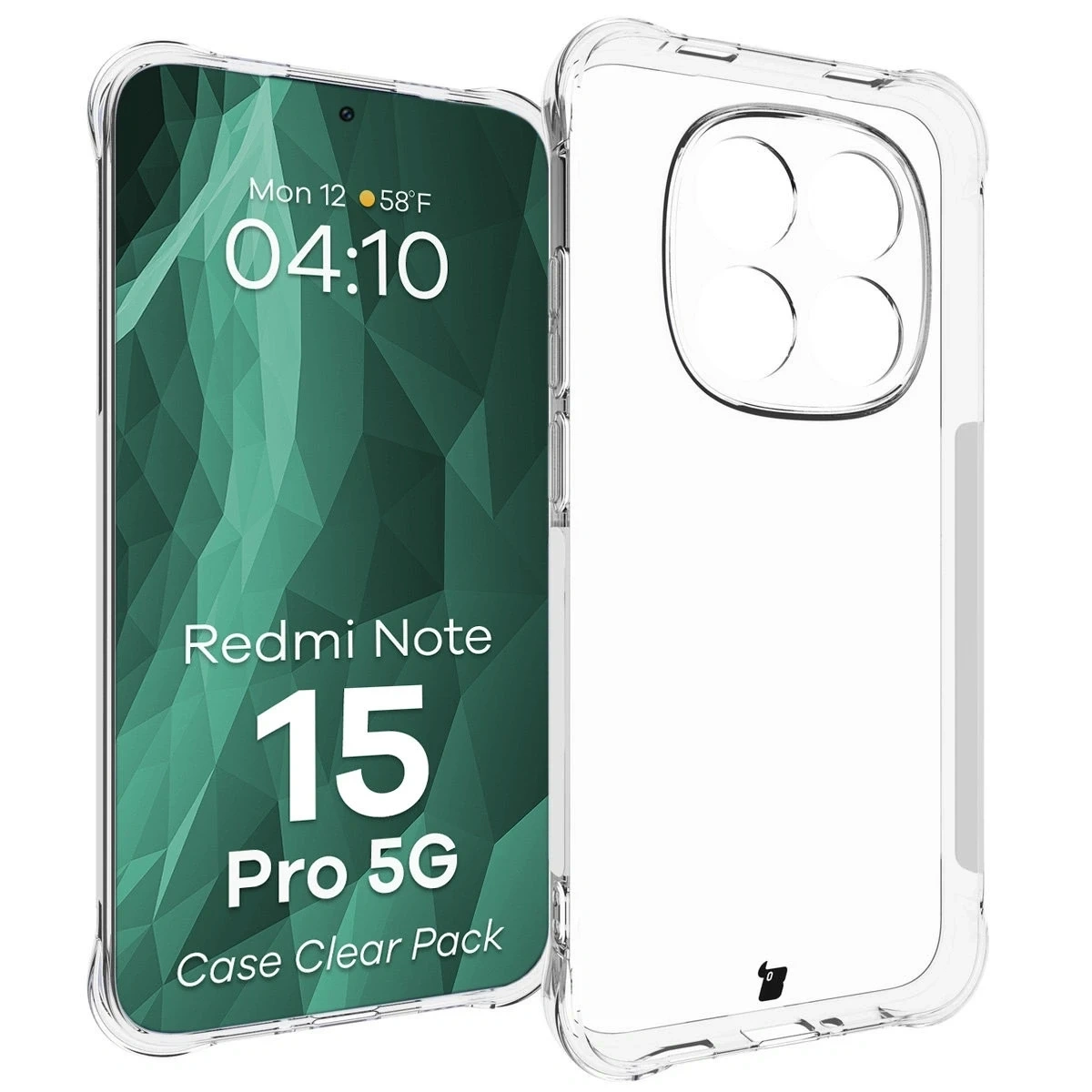 Kryt Bizon Case Clear Pack Xiaomi Redmi Note 15 Pro 5G