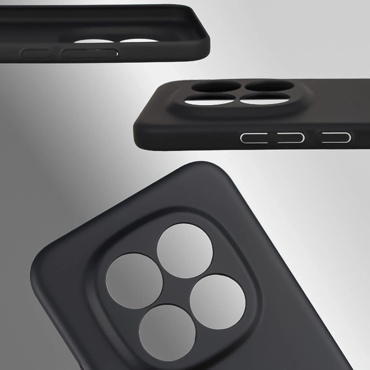 Kryt Bizon Case Lupka Xiaomi Redmi Note 15 Pro+ Plus 5G / POCO M8 Pro 5G black