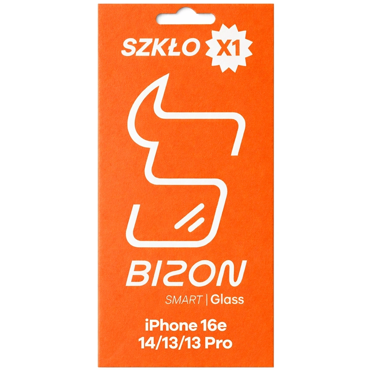 Kryt Bizon Smart Glass 2.5D Apple iPhone 17e / 16e / 14 / 13 Pro / 13