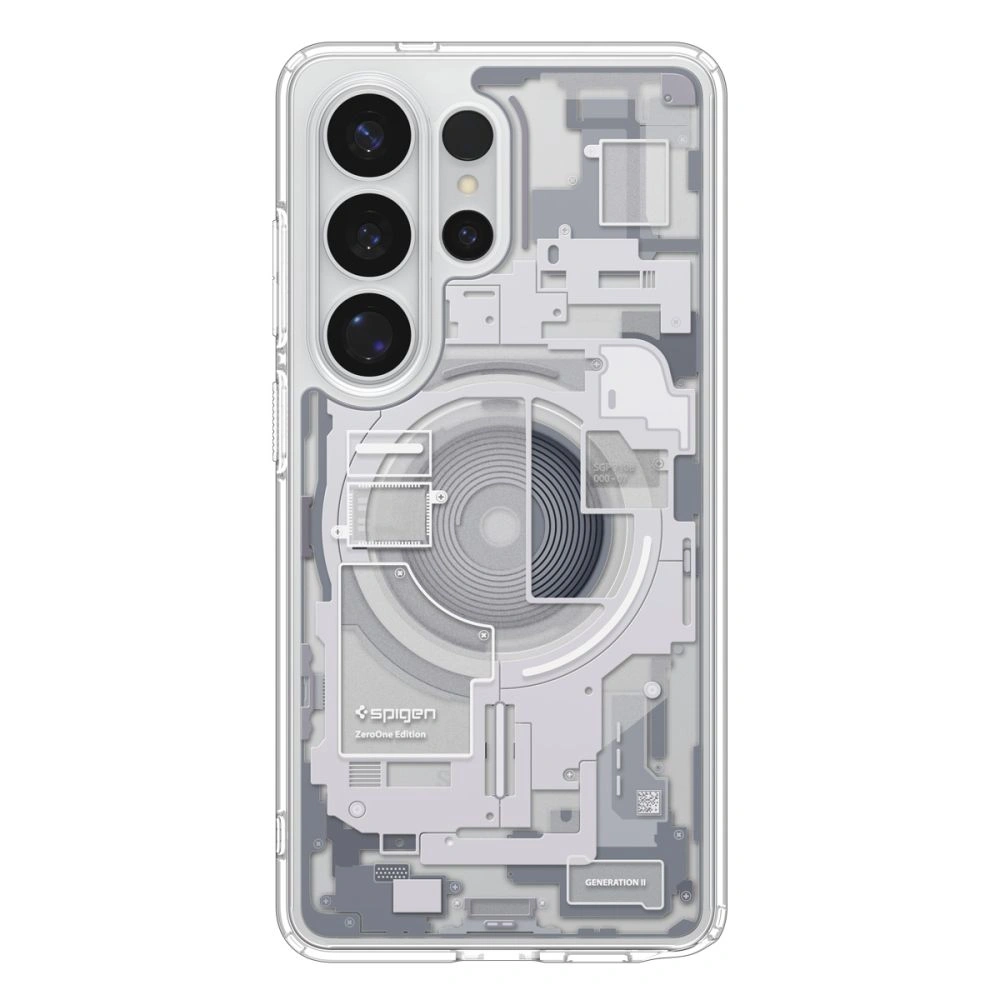 Kryt Spigen Ultra Hybrid Mag MagSafe Samsung Galaxy S26 Ultra Zero One White
