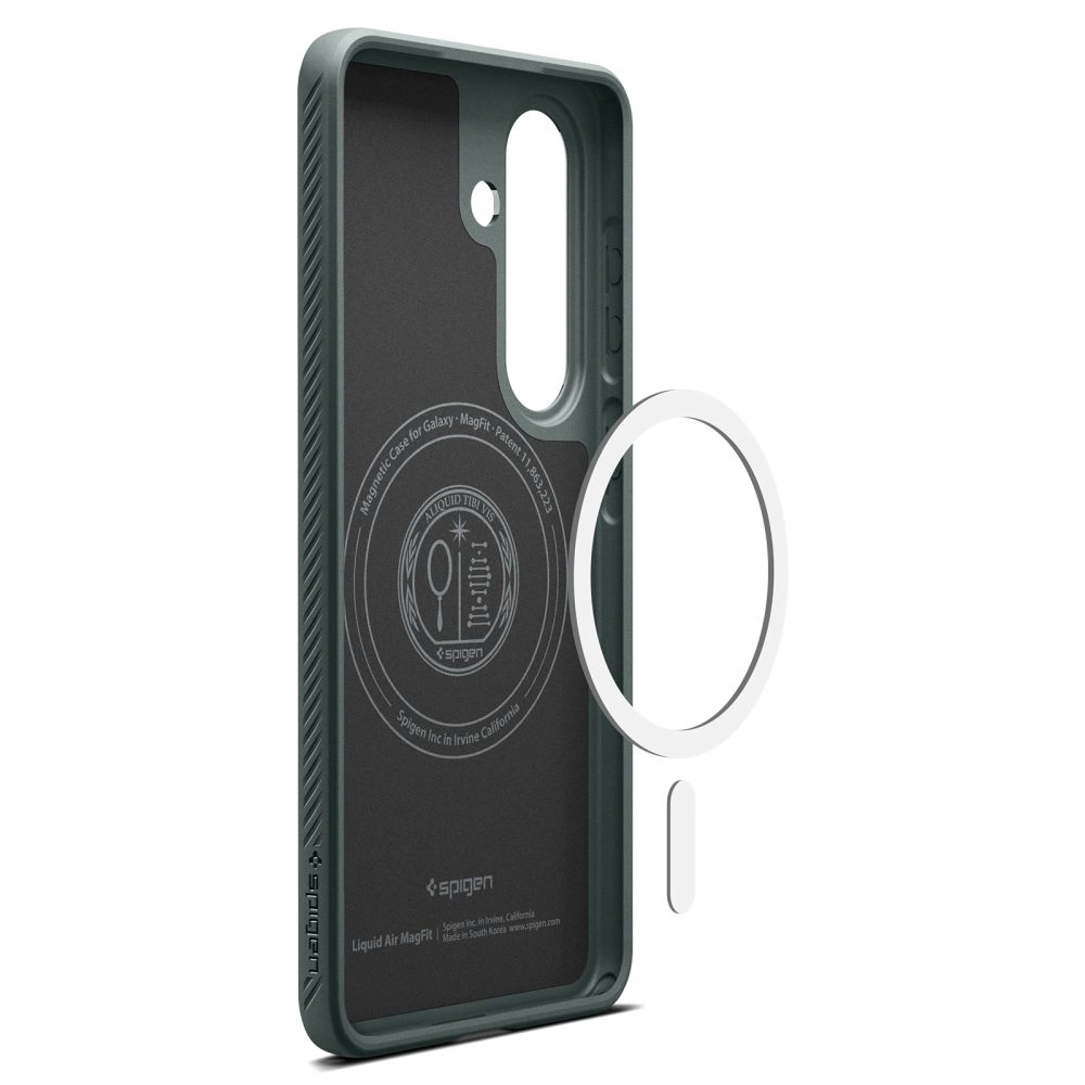 Kryt Spigen Liquid Air Mag MagSafe Samsung Galaxy S26+ Plus Abyss Green
