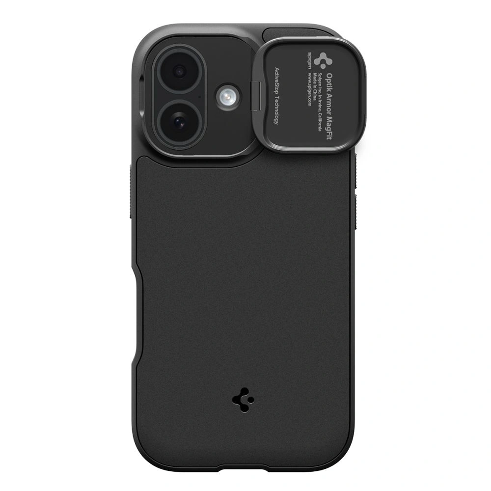 Kryt Spigen Optik Armor Mag MagSafe Apple iPhone 17 Black