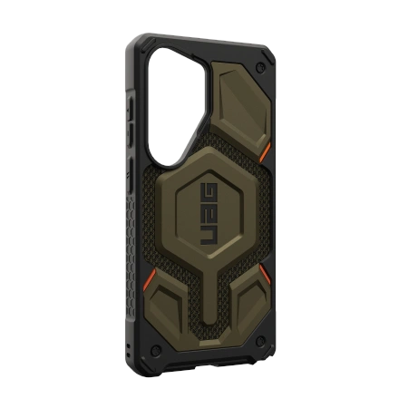 Kryt UAG Urban Armor Gear Monarch Pro Magnet Samsung Galaxy S26 Ultra (kevlar element green)