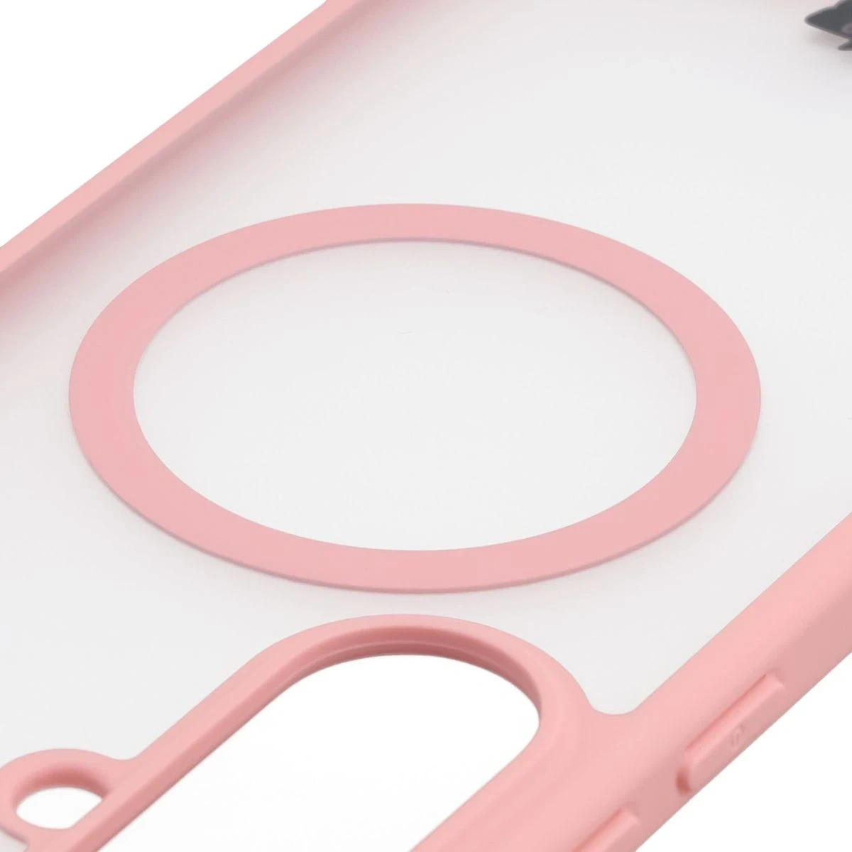 Kryt Bizon MatteO Magnetic Pack Samsung Galaxy A37 5G / A36 5G, smoky light pink