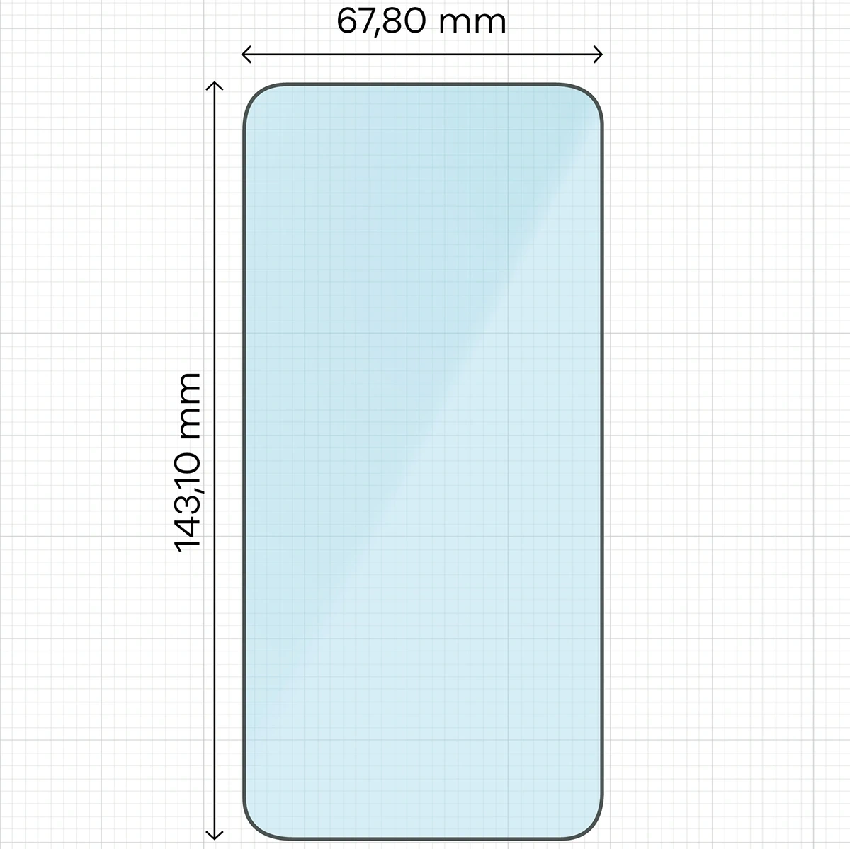 Kryt Bizon Smart Glass 2.5D Apple iPhone 12 / 12 Pro