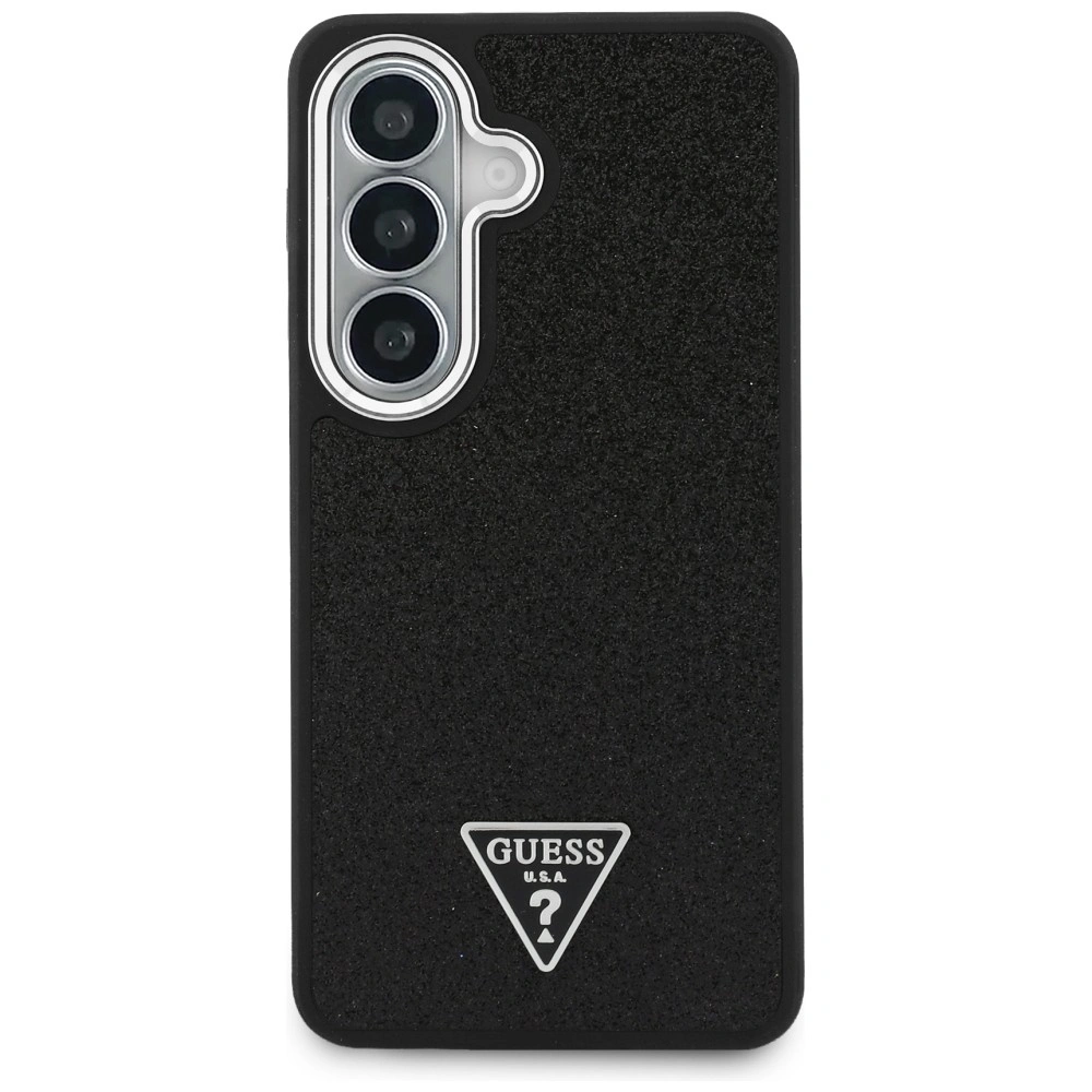 Kryt Guess Fixed Glitter Triangle MagSafe Samsung Galaxy S26+ Plus black