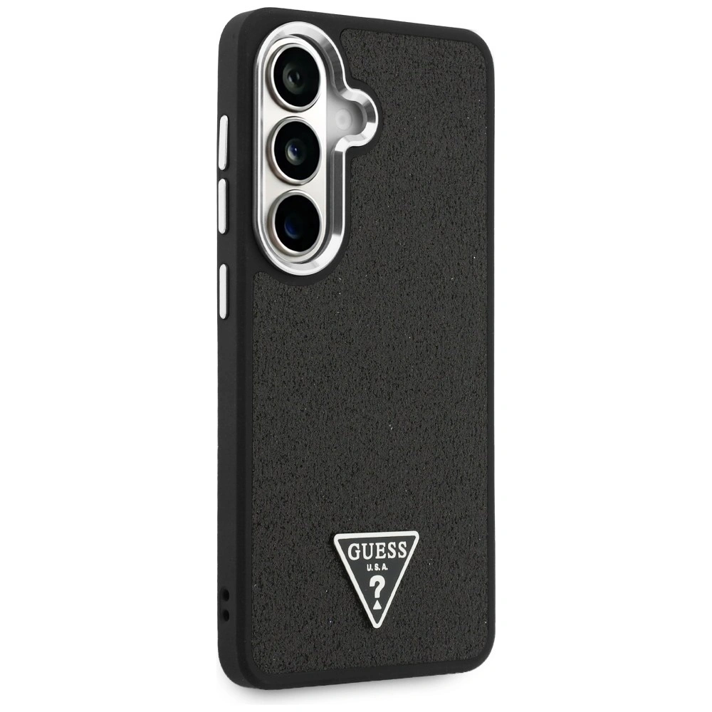 Kryt Guess Fixed Glitter Triangle MagSafe Samsung Galaxy S26+ Plus black