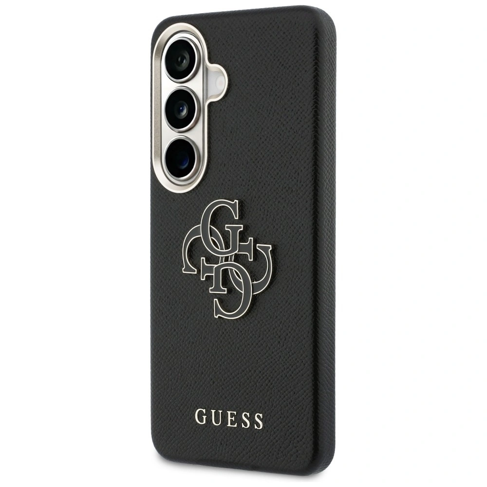 Kryt Guess Grained Big 4G Metal Logo Samsung Galaxy S26+ Plus black