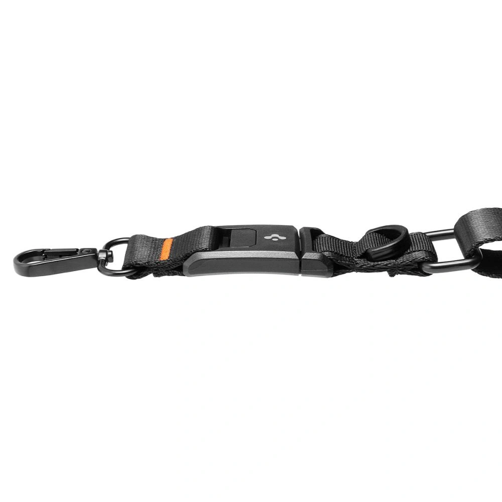 Šňůrka Spigen DA30M Universal Lanyard Strap Crossbody Black