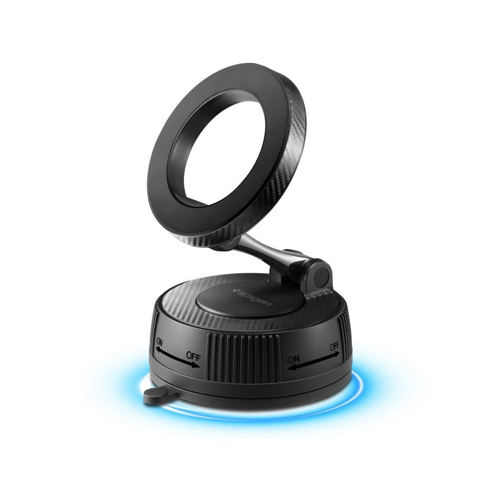Kryt Spigen MFT36 Vacuumlock Magnetic MagSafe Dashboard Car Mount Black