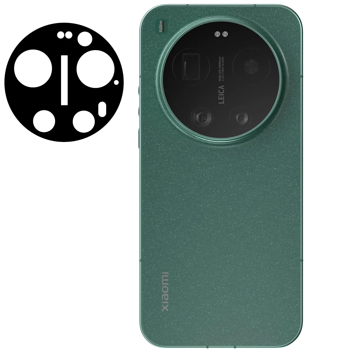 Ochranné sklo Bizon Glass Lens Xiaomi 17 Ultra [2 PACK]