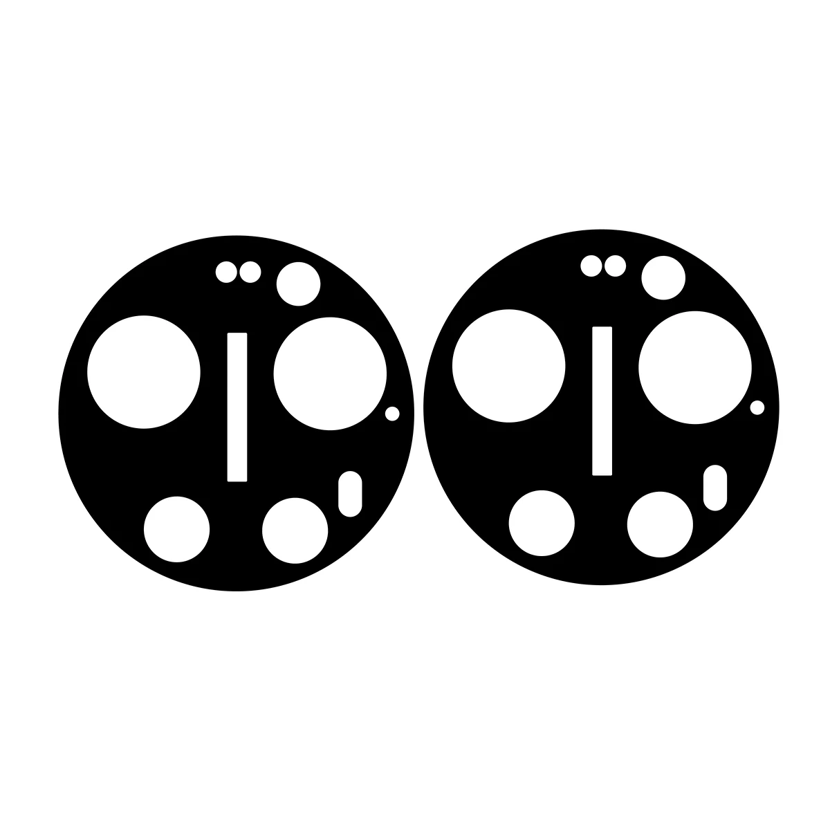Ochranné sklo Bizon Glass Lens Xiaomi 17 Ultra [2 PACK]