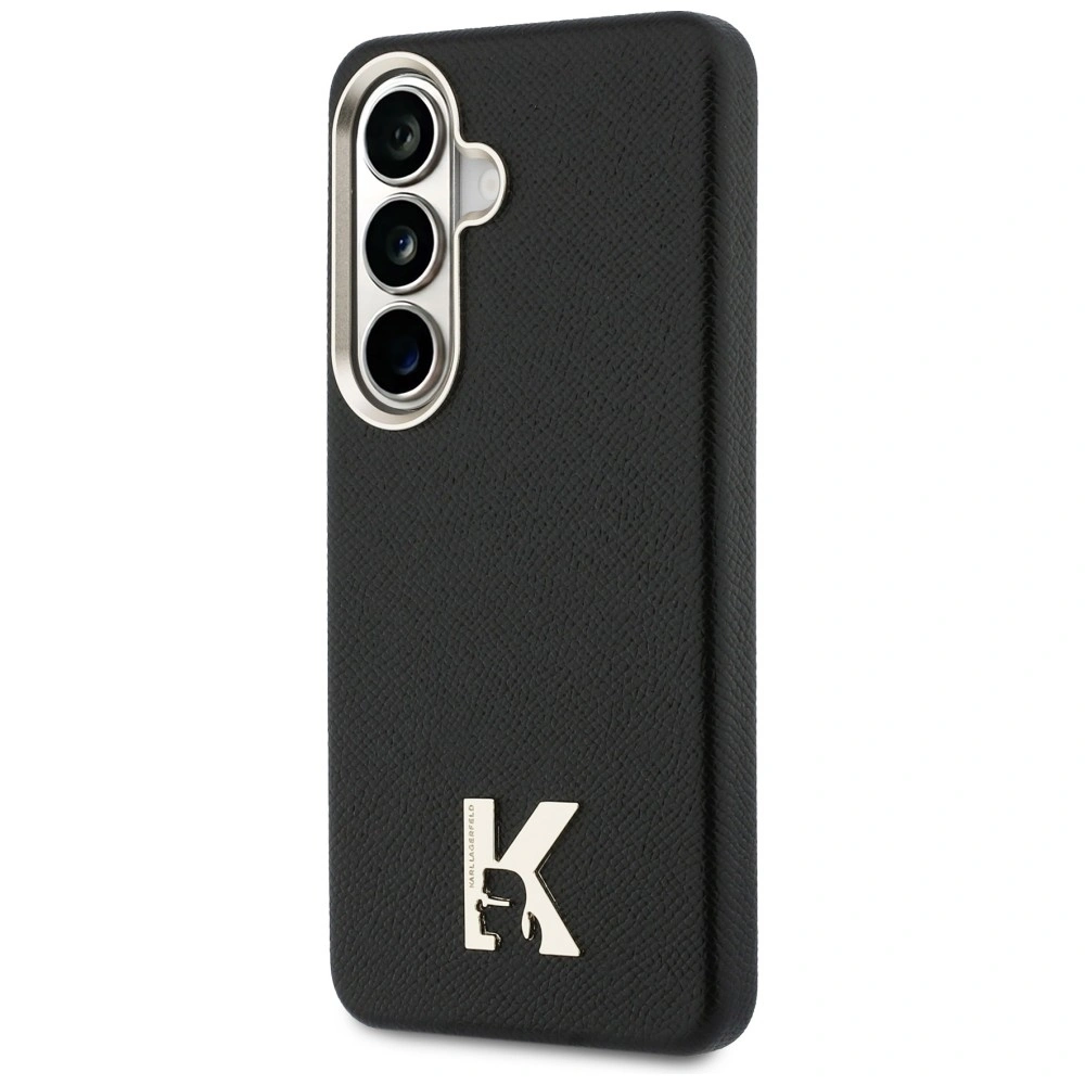 Kryt Karl Lagerfeld K Metal Logo MagSafe  Samsung Galaxy S26 black