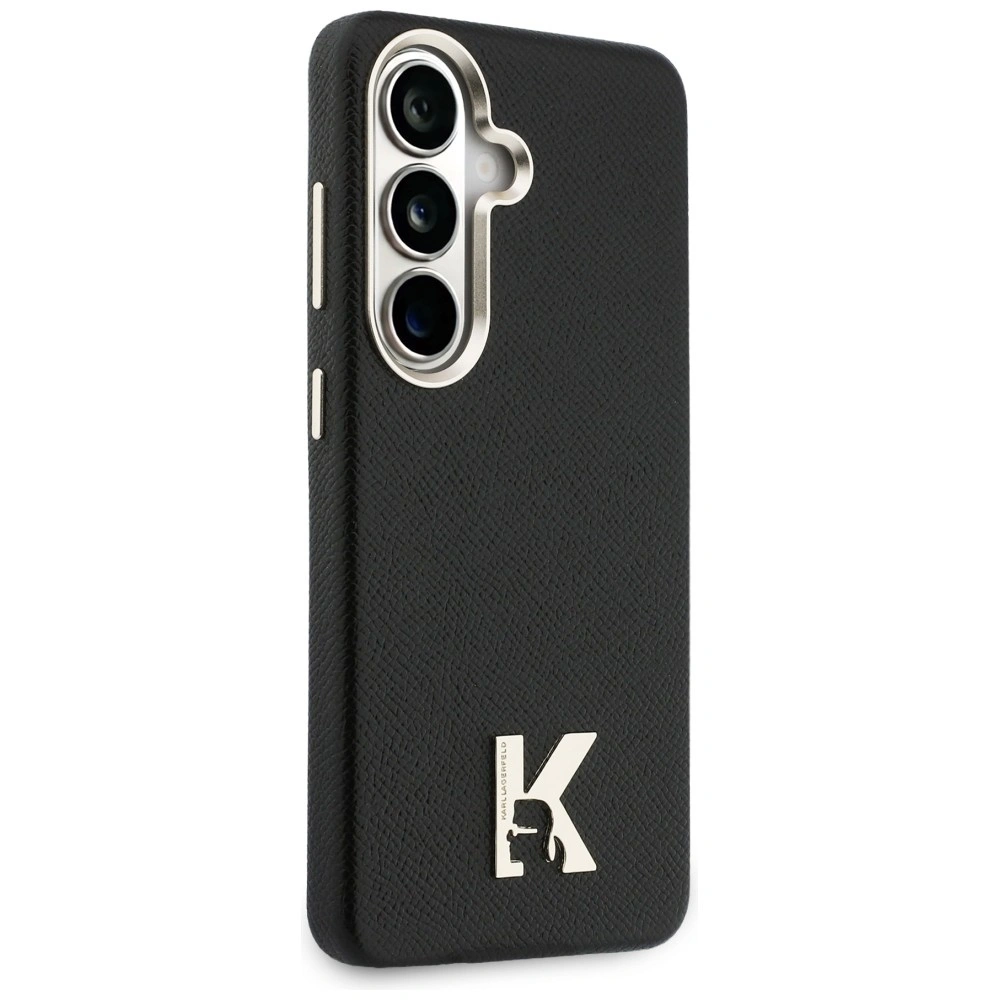 Kryt Karl Lagerfeld K Metal Logo MagSafe  Samsung Galaxy S26 black