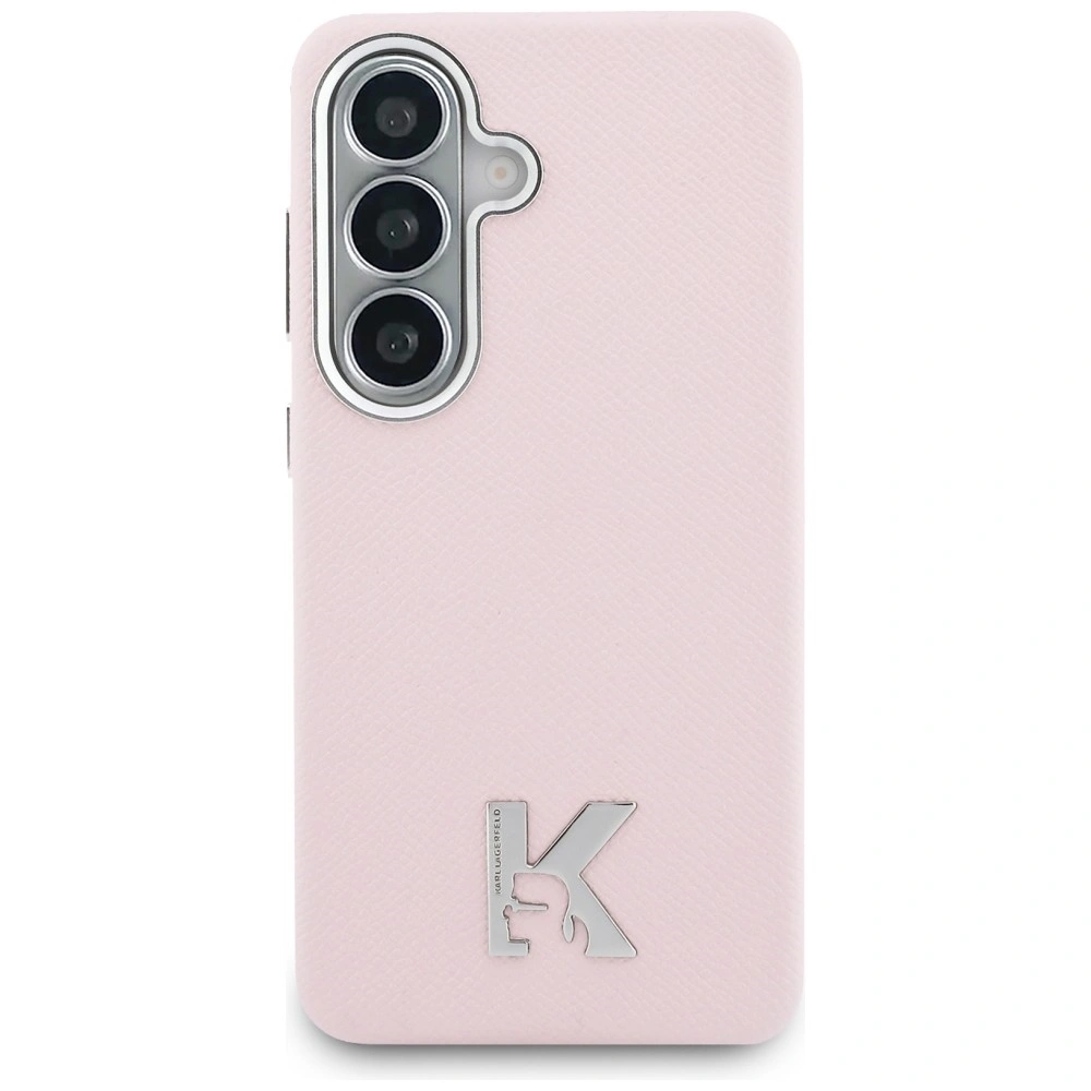 Kryt Karl Lagerfeld K Metal Logo MagSafe  Samsung Galaxy S26 pink