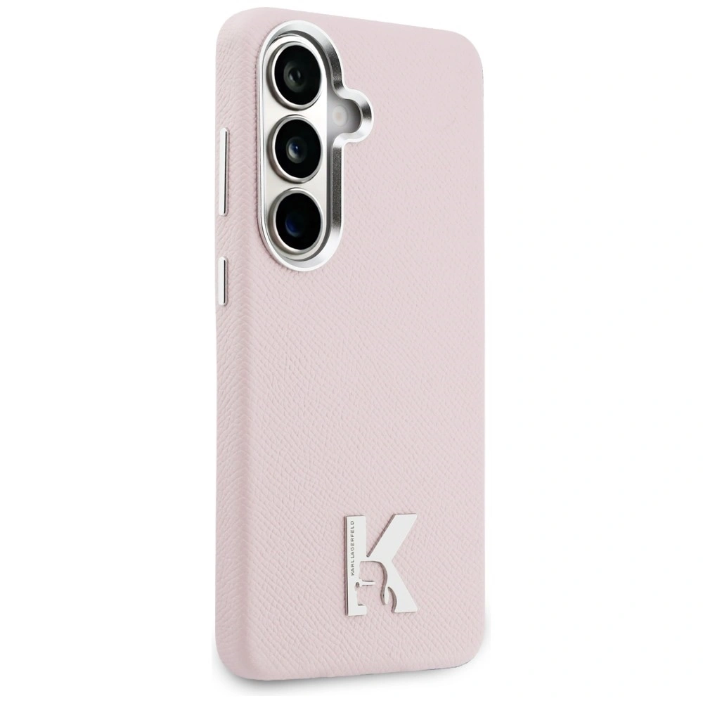 Kryt Karl Lagerfeld K Metal Logo MagSafe  Samsung Galaxy S26 pink