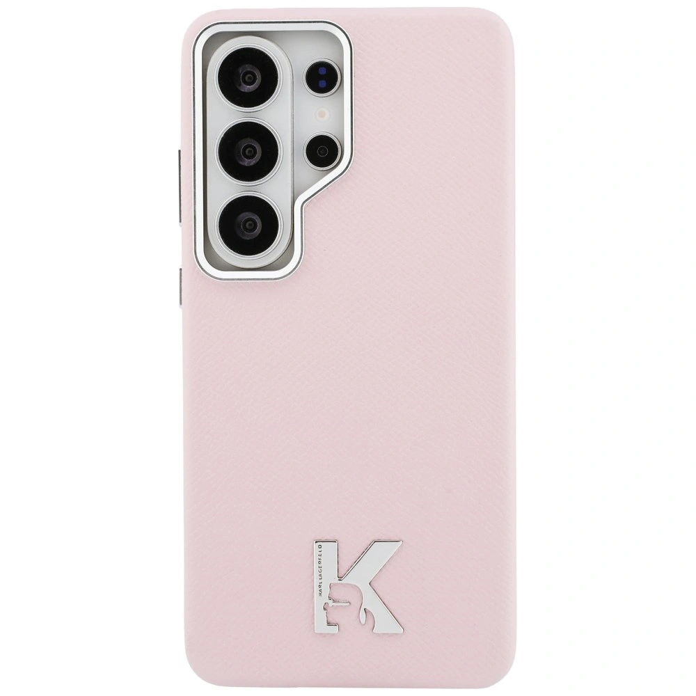 Kryt Karl Lagerfeld K Metal Logo MagSafe  Samsung Galaxy S26 Ultra pink