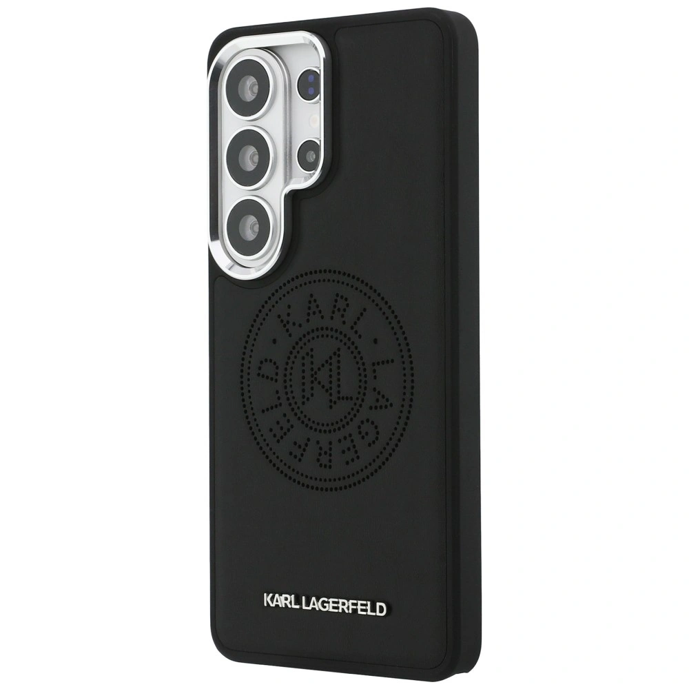 Kryt Karl Lagerfeld Perforated KL MagSafe Samsung Galaxy S26 Ultra black