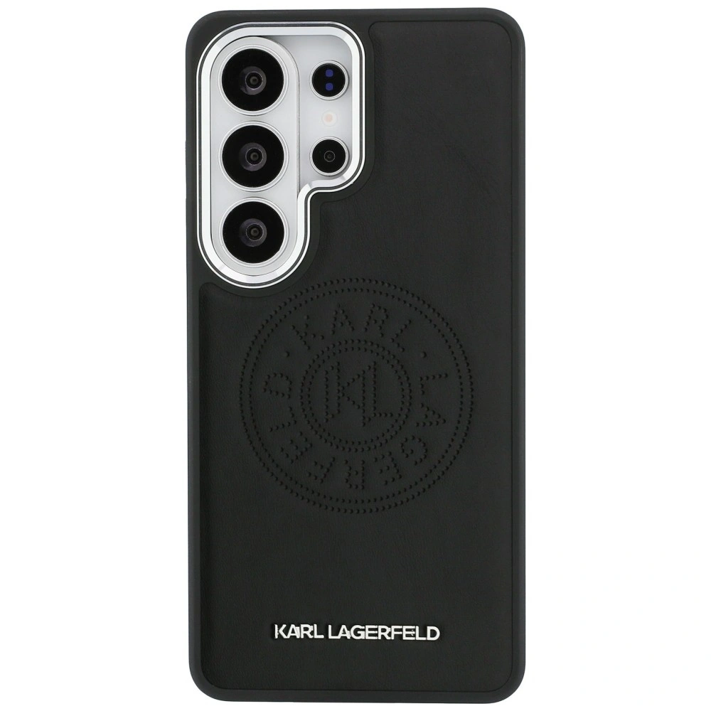 Kryt Karl Lagerfeld Perforated KL MagSafe Samsung Galaxy S26 Ultra black