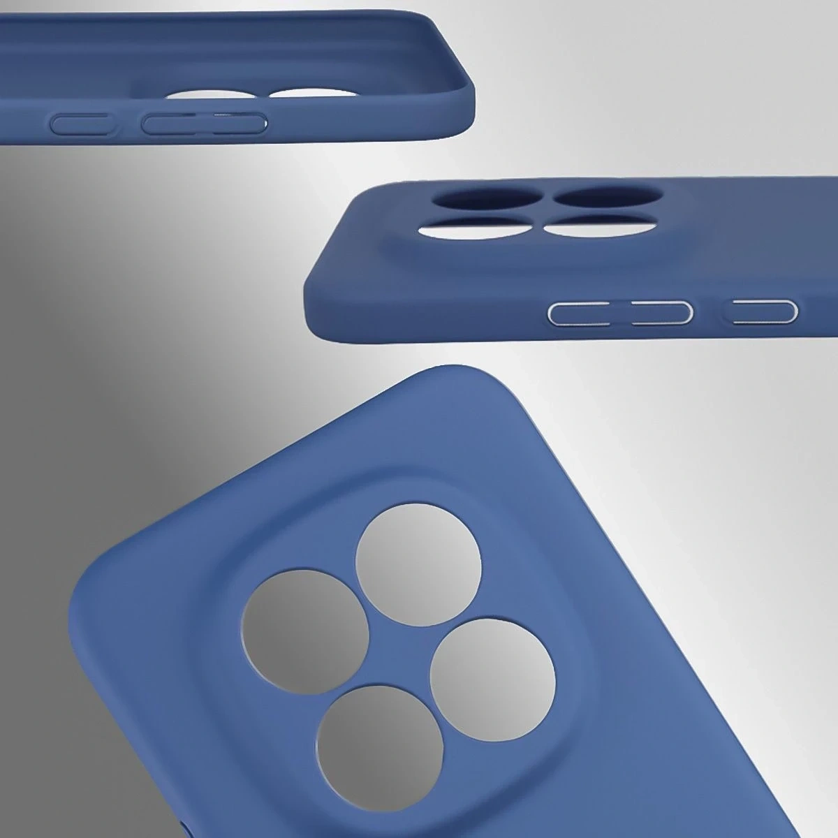 Kryt Bizon Case Lupka Xiaomi Redmi Note 15 Pro+ Plus 5G / POCO M8 Pro 5G, blue