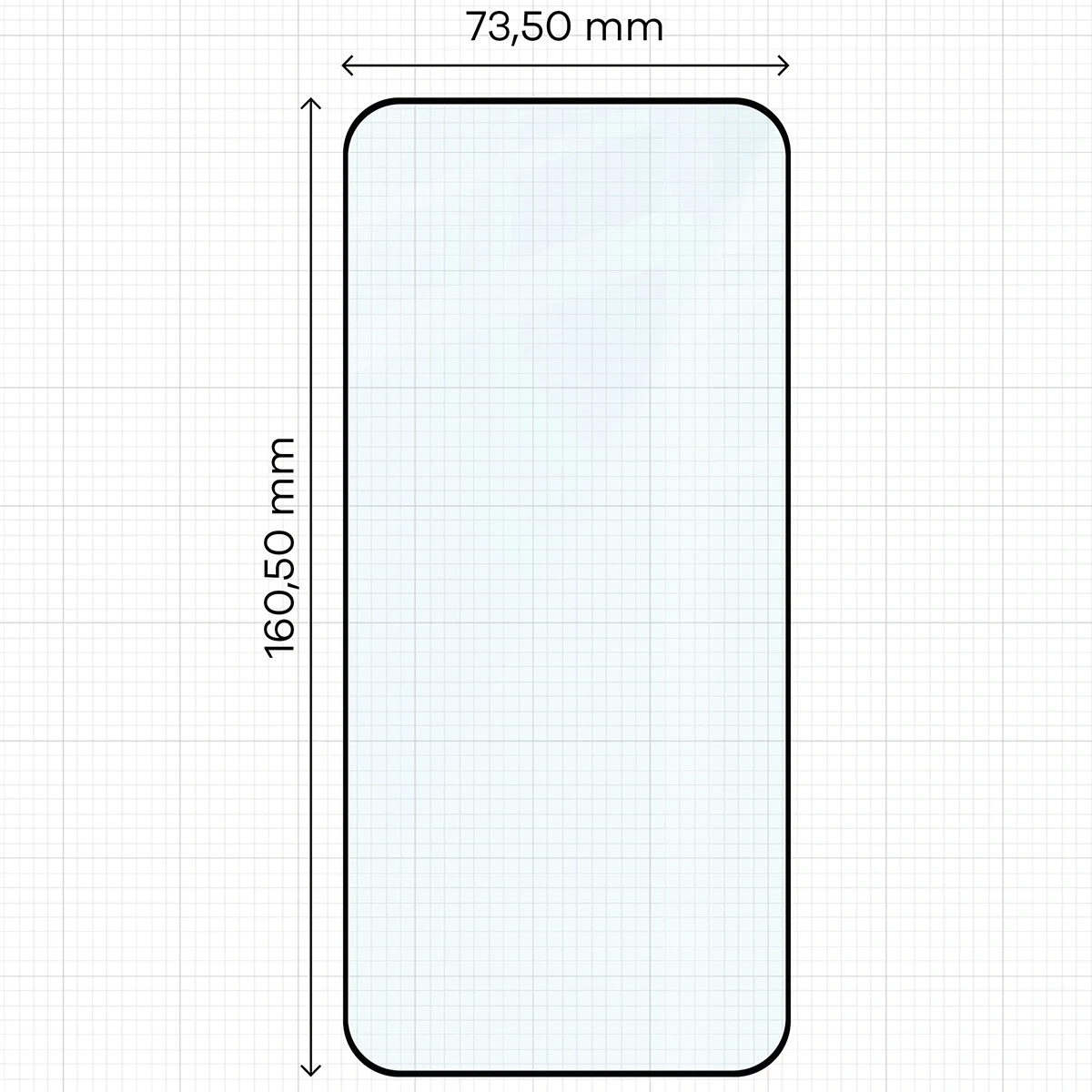 Ochranné sklo Bizon Glass Edge Duo OnePlus 15R, black frame [2 PACK]