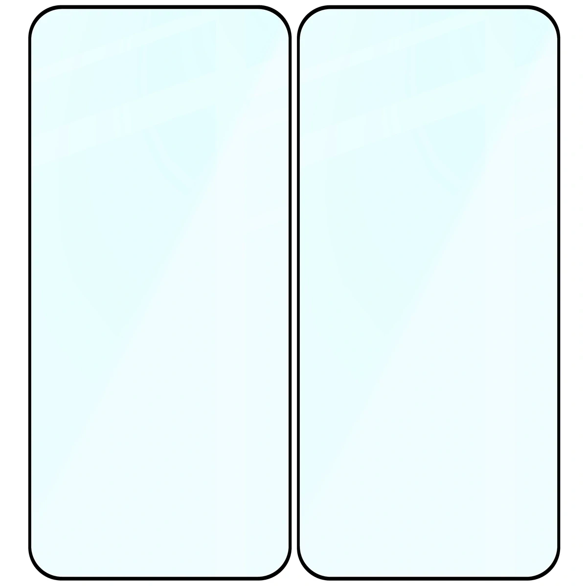Ochranné sklo Bizon Glass Edge Duo OnePlus 15R, black frame [2 PACK]