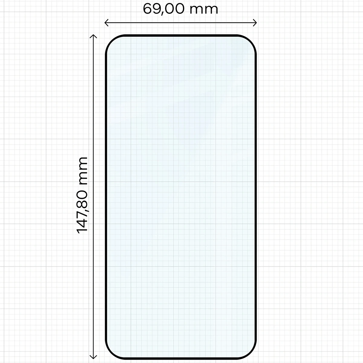 Ochranné sklo Bizon Glass Edge Duo Oppo Reno 15 Pro, black frame [2 PACK]