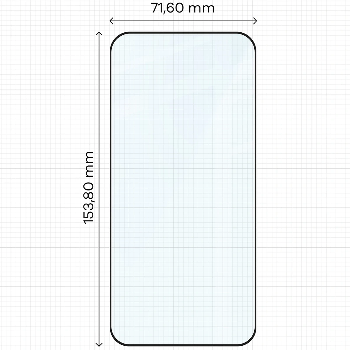 Ochranné sklo Bizon Glass Edge Duo Xiaomi POCO F8 Pro, black frame [2 PACK]