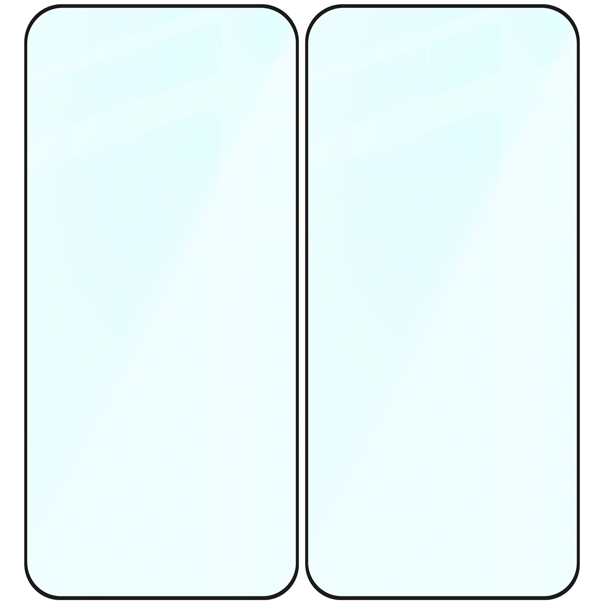 Ochranné sklo Bizon Glass Edge Duo Xiaomi POCO F8 Pro, black frame [2 PACK]