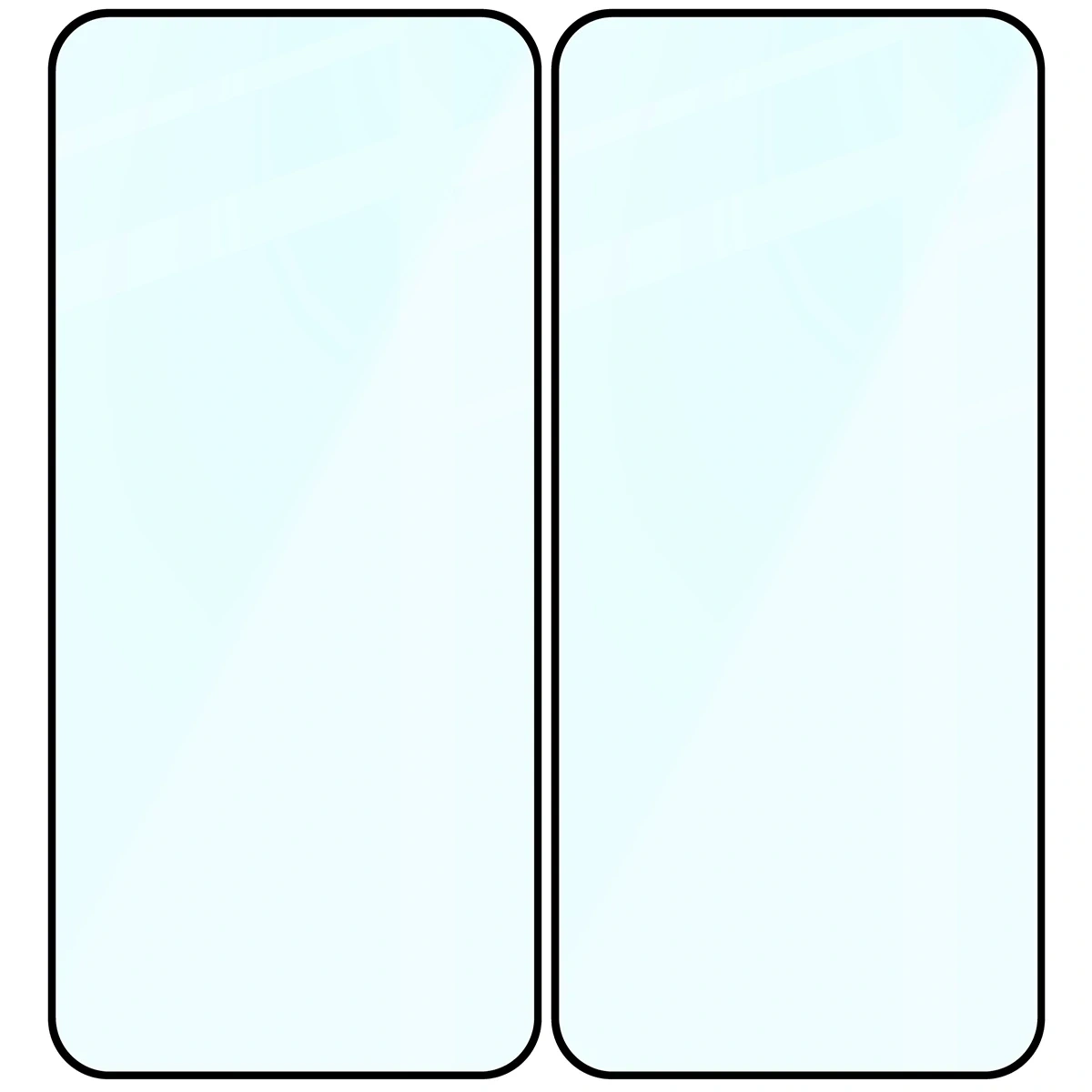 Ochranné sklo Bizon Glass Edge Duo Xiaomi Redmi Note 15 Pro 5G, black frame [2 PACK]