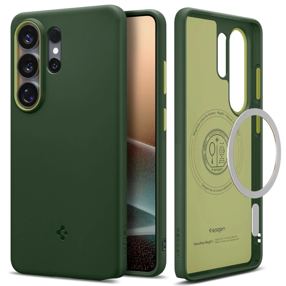 Kryt Spigen Nano Pop Mag MagSafe Samsung Galaxy S26 Ultra Avo Green